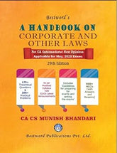 Bestwords A Handbook on Corporate & Other Laws for CA Inter by CA CS Munish Bhandari